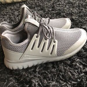 Adidas knit tubular with ortholite soles